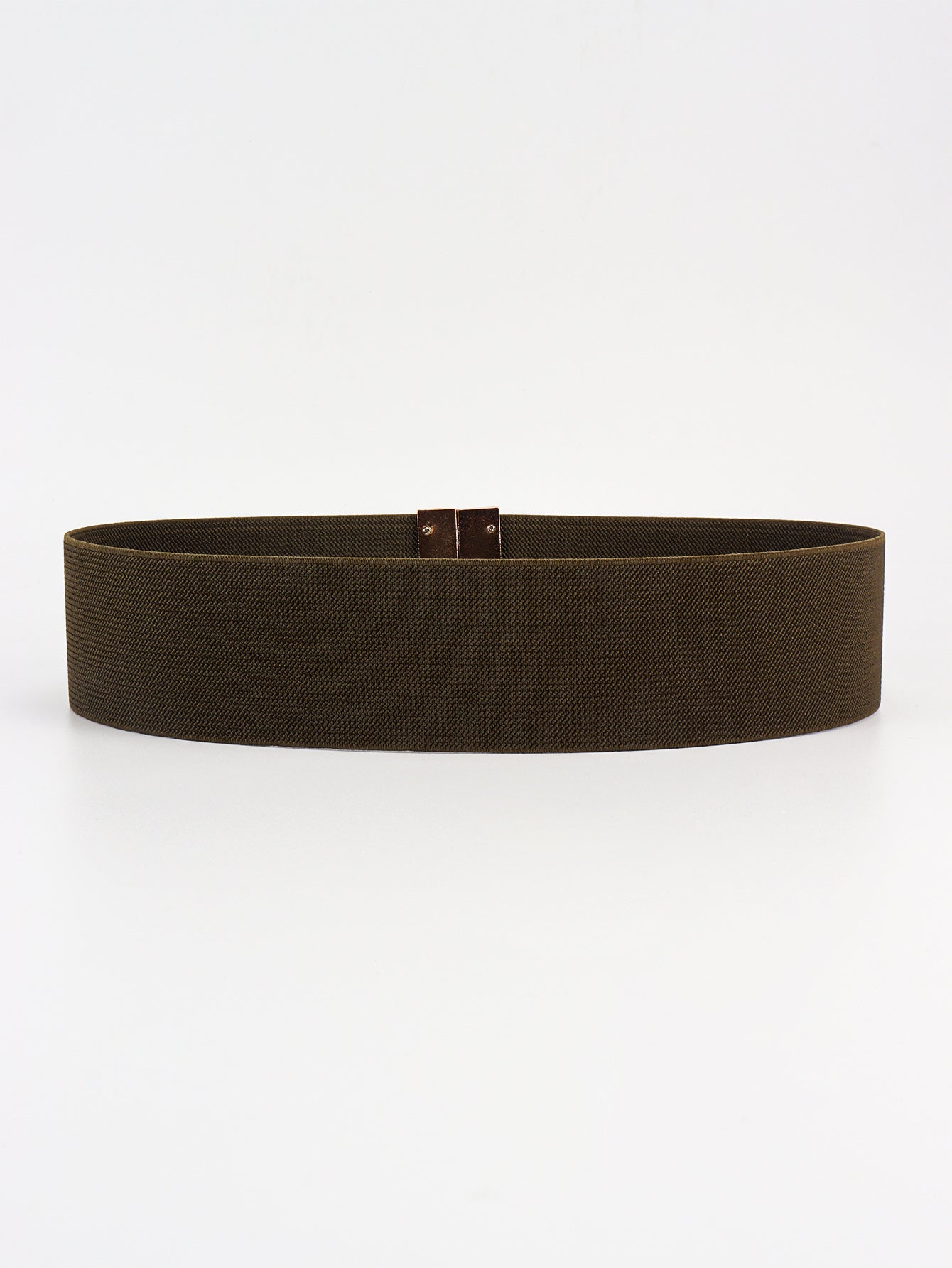 Alloy Buckle Elastic Belt