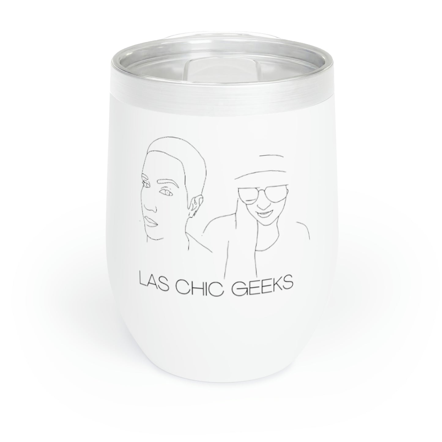 Las Chic Geeks Wine Tumbler