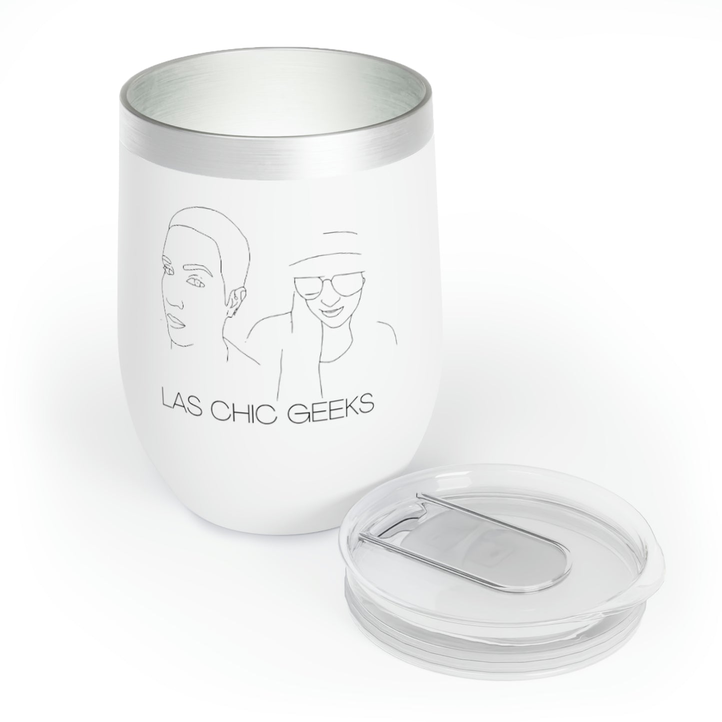 Las Chic Geeks Wine Tumbler